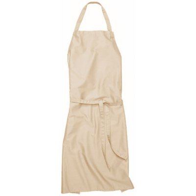 Workwear Verona 90 Dlouhá zástěra s laclem 00131-01 Sand – Hledejceny.cz