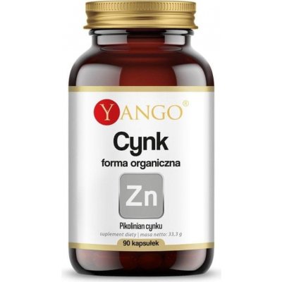 Yango organický zinek 90 kapslí – Hledejceny.cz