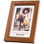 FANDY Dřevěný fotorámeček Bevel 10x15 3 tmavě hnědý – Zboží Živě