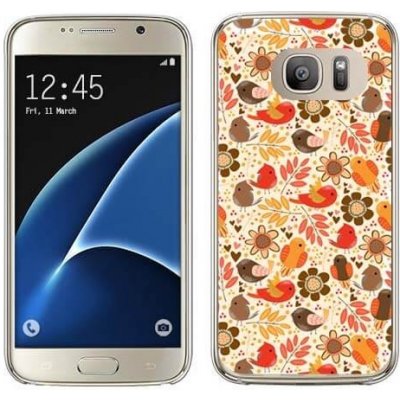 PROTEMIO 9361 MY ART kryt Samsung Galaxy S7 Edge BIRDS (004) (004) – Zboží Mobilmania