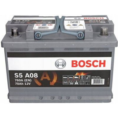 Bosch S5A 12V 70Ah 780A 0 092 S5A 080 – Hledejceny.cz