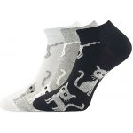 Boma Piki 55 dámské vzorované ponožky 3 páry mix B – Zboží Mobilmania