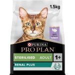 Pro Plan Cat Sterilised Renal Plus Turkey 1,5 kg – Hledejceny.cz