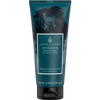 Urban Alchemy Opus Magnum Salt Scrub Cleanse přírodní peelingový šampon 250 g – Zboží Mobilmania