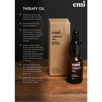 E.Mi Therapy Oil Regenererační olej 10 ml.
