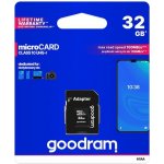Goodram microSDHC UHS-i 32 GB M1AA-0320R12 – Hledejceny.cz