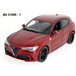 Bburago Alfa Romeo Stelvio červená 1:24 – Zboží Mobilmania