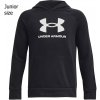 Pánská mikina Under Armour Rival Fleece Big Logo Hoodie Black/White