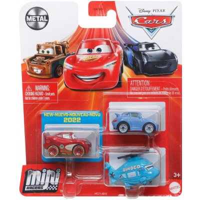 Mattel Autíčka 3754 Cars 3v1 Tým chladič Minis – Zboží Mobilmania