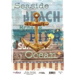 Aladine Rýžový papír A4 Kotva a molo – Zboží Mobilmania