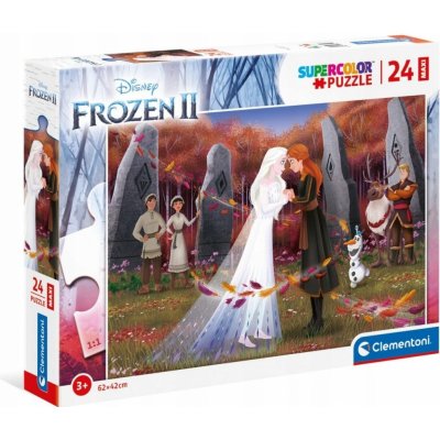 Clementoni Maxi Frozen II 24217 24 dílků – Zboží Mobilmania