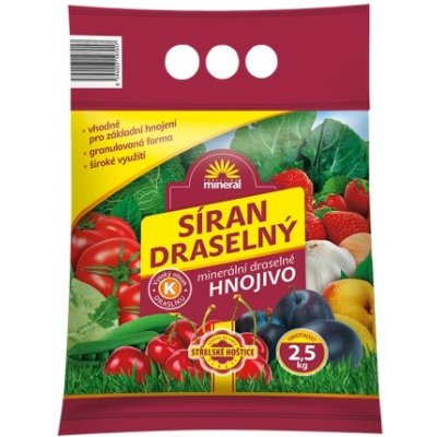 Nohelgarden Síran draselný MINERAL 2,5 kg – Zbozi.Blesk.cz