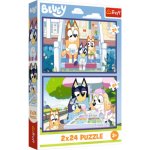 TREFL Bluey Zábavný Bluey 2x24 dílků – Hledejceny.cz