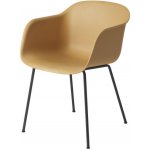 Muuto Fiber Armchair Tube Base okrová / černá – Zbozi.Blesk.cz