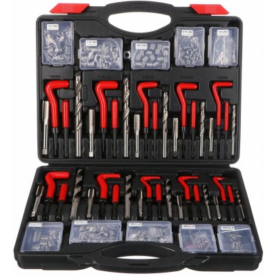 Sada na opravu závitů MECHANIC THREAD SET 261, M5 - M12, 1/4UNC-1/2UNC, 261ks SIXTOL – Hledejceny.cz