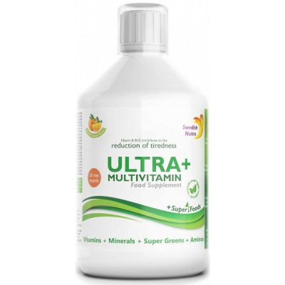 Swedish Nutra Ultra +Multivitamín 500 ml – Zboží Mobilmania