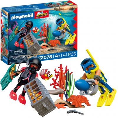 Playmobil 72078 Policejní potápěč s pokladem – Hledejceny.cz