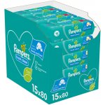Pampers Vlhčené ubrousky Fresh Clean 15 x 80 ks – Zboží Dáma