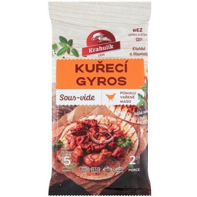 Krahulík Kuřecí gyros sous-vide 300 g – Sleviste.cz
