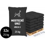 OPTIMTOP Mostecké uhlí ořech 2, pro automatické kotle, 800 kg – HobbyKompas.cz
