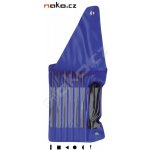 pilníky jehlové Ajax s držadlem šestidílná Sada 160/2 – Zboží Dáma