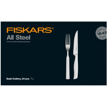 Fiskars All Steel Sada příborů 24 ks