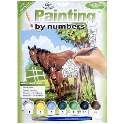 Royal & Langnickel Malování podle čísel Koně – Zbozi.Blesk.cz