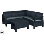 Keter Corfu Relax Set antracit / šedá – Zboží Dáma