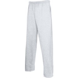 Fruit of the Loom tepláky Lightweight Jog pants světle šedý melír