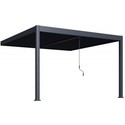 ROJAPLAST INTRO DUO 4 x 4 m do stěny, antracit – Sleviste.cz