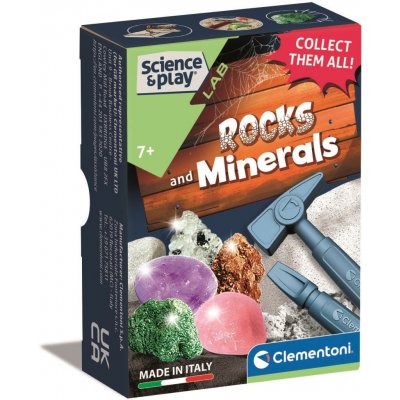 Clementoni Science&Play Geologická minisada Skály a minerály – Zboží Mobilmania