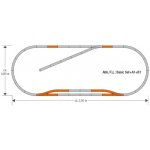 Roco Geoline Sada kolejí B1 s podložím 61151 – Zboží Dáma