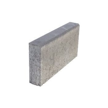 Presbeton obrubník ABO 8-10 50 x 8 x 25 cm přírodní beton 1 ks