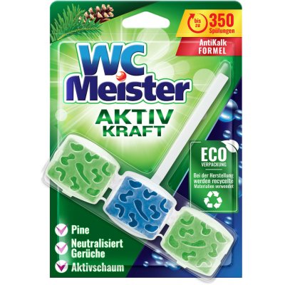 WC Meister Aktiv Kraft vůně lesa WC blok, 45 g – Zboží Mobilmania