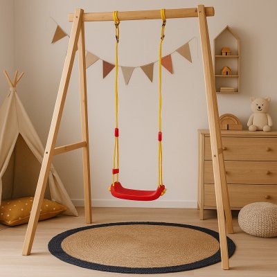 Scarlett plastová houpačka červená – Sleviste.cz