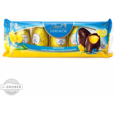 Lindt Velikonoční vajíčka s vaječným likérem 90 g – Zbozi.Blesk.cz