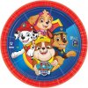 Svatební dekorace AMSCAN Talíře Paw Patrol - Tlapková Patrola 23 cm, 8ks