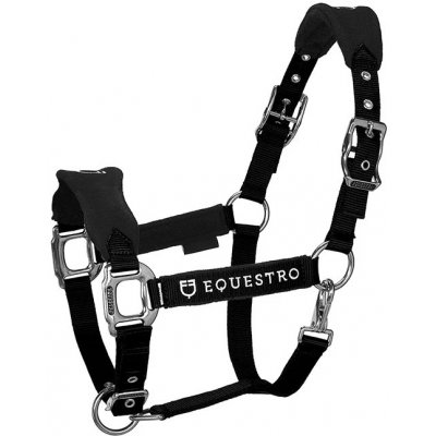 Equestro Ohlávka fleece s vodítkem černá – Hledejceny.cz
