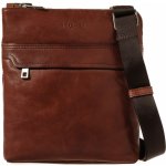 Segali pánská kožená crossbody taška 343 Cognac – Zboží Mobilmania