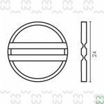 Norditalia Žeton typ "V" – Zboží Dáma