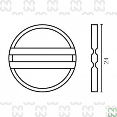 Norditalia Žeton typ "V" – Zboží Dáma