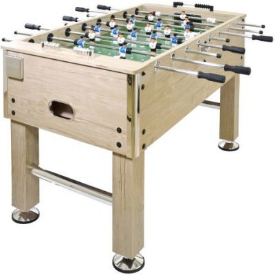 GamesPlanet Profi fotbálek Leeds 140 x 73 x 87 cm světlý M02463