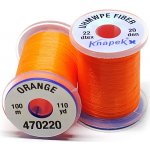 Vázací nit • UHMWPE FIBER LINE • 100m - Tloušťka 20D, Barva Oranžová – Sleviste.cz