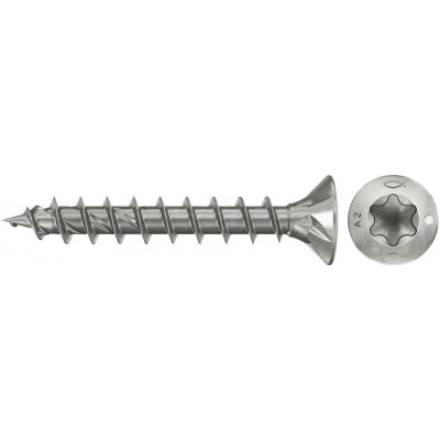 Fischer 574057 šrouby do dřevotřísky 3.5 mm 16 mm TX Nerezová ocel 200 ks – Hledejceny.cz