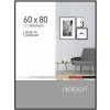 Klasický fotorámeček Rám na obraz Nielsen Pixel / 60 x 80 cm / hliník / sklo / černá