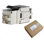 Solarix MULTIPACK 24 ks - rychlozařezávací keystone CAT6 STP RJ45 černý SXKJ-6-STP-BK-NA – Sleviste.cz