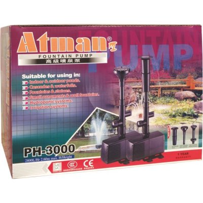 Atman fontánové čerpadlo PH - 3000 – Zboží Mobilmania