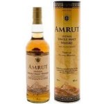 Amrut Indian Single Malt 46% 0,7 l (tuba) – Hledejceny.cz