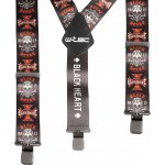 W-Tec Black Heart Suspenders Cross Skull – Zboží Dáma