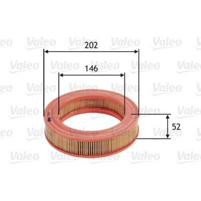Vzduchový filtr VALEO 585717 – Hledejceny.cz